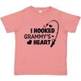 thumbnail image 3 of Inktastic I Hooked Grammy's Heart with Fishing Rod Boys or Girls Toddler T-Shirt, 3 of 5