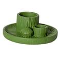 thumbnail image 4 of incienso de , incensario de escritorio, quemador de incienso 1 para decoración de sala de estar estilo granja. Verde, 4 of 8
