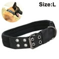 thumbnail image 1 of Collier Tactique Réfléchissant pour Chien Collier en Nylon Anti-Usure Cinq Vitesses Réglables pour Chiens Moyens et Grands-Noir, 1 of 8