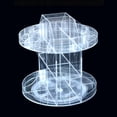 thumbnail image 2 of Deluxe Rotating Acrylic Cosmetic/Makeup Organizer 9.9" x 9.5", 2 of 5