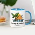 thumbnail image 4 of CafePress - Florida Hallandale Beach Mugs - 11 oz Ceramic Mug - Novelty Coffee Tea Cup, 4 of 6