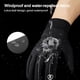 thumbnail image 5 of Montar En Bicicleta Guantes De Montar Repelentes Al Agua Guantes De Montar En Bicicleta Antideslizantes Con Pantalla Táctil Con Patrón De Fregado De Pu Para Acampar Ciclismo Moyic OD010784-01, 5 of 6