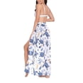 thumbnail image 3 of Women Sarong Wraps Turtle and Leaves Swimsuit Beach Pareo Bikini Coverups Skirt M, 3 of 7