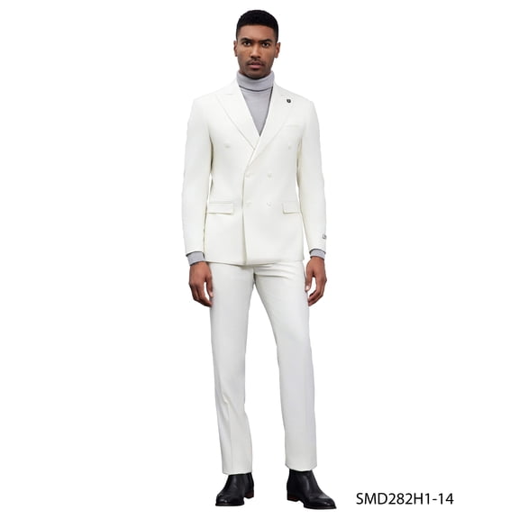 Mens-suit Double Breasted by Stacy Adams