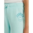 thumbnail image 3 of Justice Girls Fleece Wide Leg Pants, Sizes XS - XLP, 3 of 6
