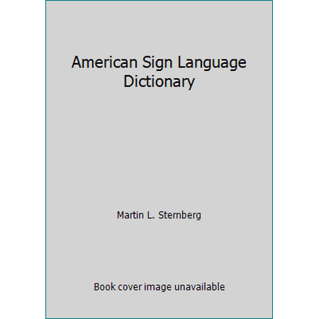 American Sign Language Dictionary, Used [Paperback]