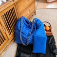 thumbnail image 4 of Conjunto de 2 uds de monedero, bolsos informales de gran capacidad para mujer, bolso de mano suave y hinchado, Color sólido para niñas, compras FLhrweasw Para estrenar, 4 of 9