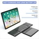 thumbnail image 4 of Teclado Bluetooth Plegable con Panel Táctil Teclado Plegable de Bolsillo para Computadora Portátil Tablet Teclado Inalámbrico Recargable, 4 of 5