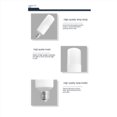 thumbnail image 3 of E27 Screw White Light Led  Bulb Super Bright Cylindrical Threaded Candle Energy-saving Lamp For Home Indoor Landscape Lighting, 3 of 9