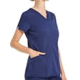 thumbnail image 6 of Scrubstar Women's Premium Ultimate Stretch V-Neck Scrub Top, Sizes XS-3XL, 6 of 8
