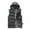Gray, variant on Heated Vest Heated Vest For Men Men's Double Control Nine Districts Heated Cotton Jacket USB Charging Style Hooded Zipper Open Close Sleeveless Hooded Blouse Blue 2X