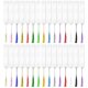 thumbnail image 2 of Bulk Bookmarks Book Mark With Tassel Assorted Color Reading Occasion Tassel Material For Craft Enthusiasts 80 Sets, 2 of 5
