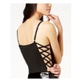 thumbnail image 2 of TWIIN Womens Black Sleeveless Scoop Neck Bodysuit Size: S, 2 of 3