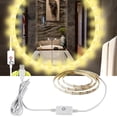 thumbnail image 3 of USB 5V Makeup Mirror Vanity LED Light strip Inductive dimming Adjustable Lighted Make up Mirrors Cosmetic vanity table lights ,Widely Use, 3 of 7