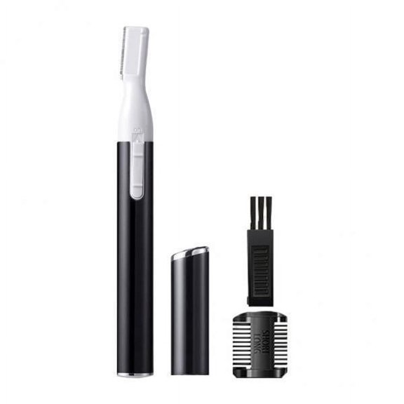 Kit De Depilación Eléctrica Para Cejas, Recortador De Cejas Inalámbrico, 3 Unidades, Para Mujeres, Hombres, Cara, Brazos, Negro