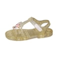 thumbnail image 2 of Girl's Jelly Sandals Sparkling Flat Sandals on Water Beach Princess Dress Summer Dress Small/Big Children's Shoes, 2 of 7