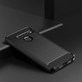 thumbnail image 4 of REQO Phone Case for LG G8s ThinQ with Tempered Glass Screen Protector Cover and Cell Accessories Slim Thin Soft TPU Silicone Rugged Rubber Protective LG8S G8Sthinq LGG8Sthinq 8S Cases Women Men Black, 4 of 6