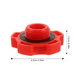 thumbnail image 2 of OUNONA 1Set Red Plastic Forklift Engine Oil Filler Cap for Cap Replacement, 2 of 5