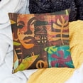 thumbnail image 2 of BANET Decorative Throw Pillow Case Ethnic Flower Cases Square Pillowcases Covers Two Sides Print 12x12in, 2 of 5