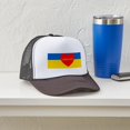 thumbnail image 3 of CafePress - National Flag Of ??????? / Ukraine Hig - Adjustable Unisex Printed Trucker Hat with Mesh Back, 3 of 8