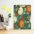 thumbnail image 5 of FMSHPON Autumn Pumpkins Clipboard Hardboard Wood Nursing Clip Board and Pull for Standard A4 Letter 13x9 inches, 5 of 7