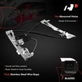 thumbnail image 5 of A-Premium Power Window Regulator with 7-Pin Motor and Anti-Pinch Function Compatible with Ford F-150 2011-2014 Pickup, Front Right Passenger Side, 5 of 9