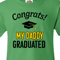 thumbnail image 4 of Inktastic Congrats My Daddy Graduated with cap Youth T-Shirt, 4 of 5