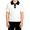 White #29, variant on Back to School Shirt Short Sleeve Henley Button Closure Color Block Polo Shirts Breathable Basic Pullover T Shirts, 130