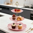 thumbnail image 6 of Cupcake Stand,Dessert Stands, 3 Tier Serving Tray, 3-Layer 14x12x10 In Dessert Tower for Parties, Weddings, Tea Parties & Living Room, 6 of 6