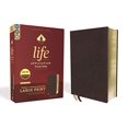 thumbnail image 1 of NIV, Life Application Large Print Study Bible - Third Edition (Burgundy Bonded Leather), 1 of 1
