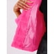 thumbnail image 5 of Chaqueta corta de pelaje sintético con cuello de solapa para mujer Inspire Chic, color rosa caliente, talla XS, 5 of 6