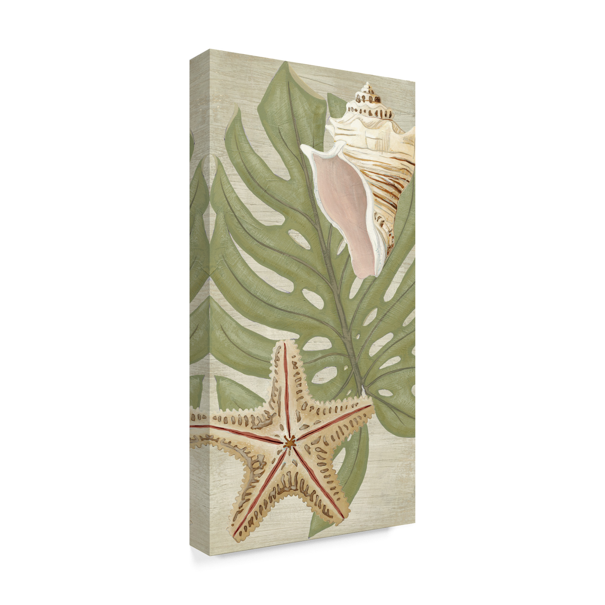 Trademark Fine Art 'Palm Beach III' Canvas Art by June Erica Vess