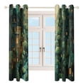 thumbnail image 3 of Anime Castle Modern Window for Living Room Curtains for Child Bedroom Kitchen Decor Blinds Drapes, 3 of 7