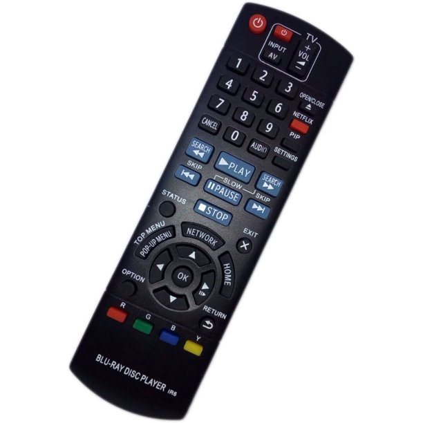 Replaced Remote Control Compatible for Panasonic DMP-BD77 DMPBD87