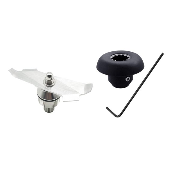 Reemplazo Avanzado de Cuchillas con Juego de Llaves de Vaso para Advanced Series Touch y Go Quiet One 48/64Oz Container