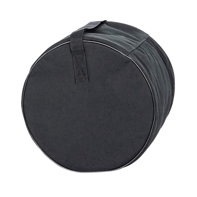 Funda para bombo chino, estuche de transporte para tambor de cinco filas de tonos, cierre de cremallera, color negro. 38 cm x 315 cm