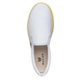 thumbnail image 3 of MaCae Unisex Canvas Slip On Fashion Shoe With Unique Sole, Canvas Low Top Sneakers, Slip On Shoes, Business Casual Shoes, Fashion Sneaker - White Colored Band Yellow/Cosmic Snowboarder, 9M/10W, 3 of 7