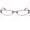 Matte Lilaic, variant on Womens Optical Eyewear - Rectangle Shape, Metal Full Rim, Matte Lilaic