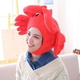 thumbnail image 3 of Sombrero de cangrejo Colcomx Sombreros de disfraces de animales Accesorios de disfraces de Halloween, 3 of 8