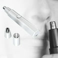 thumbnail image 6 of Wswqop Electric Nose Hair Trimmer Travel Size Smooth Cutting Professional Nose Grooming White, 6 of 9