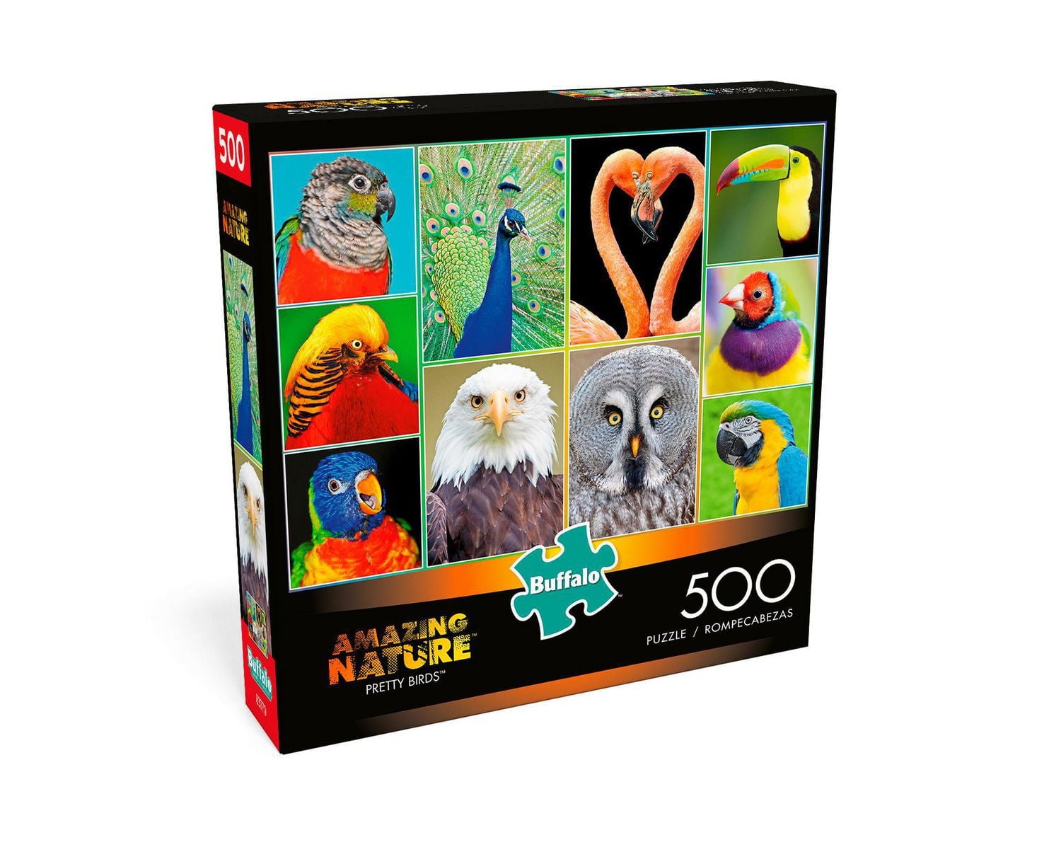 Buffalo Games Amazing Nature Pretty Birds 500 Piece Jigsaw Puzzle