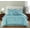 Green, variant on Lanco Courtney 7-Piece Comforter Set, Grey, California King, 100% Polyester Fill