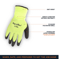 thumbnail image 3 of RefrigiWear Waterproof Double-Dip Insulated Gloves - Heavy-Duty, Non-Slip, 0°F Comfort Rating, Durable Cold Weather Work Gloves, 3 of 6