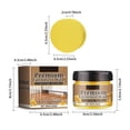 thumbnail image 3 of Qocolhg Beeswax Furniture Polish, Wood Seasoning Beeswax for Furniture Wood Polish for Floor Tables Chairs Cabinets for Home Furniture to Protect and Care Wood Wax and Sponge, Clearance, 3 of 9