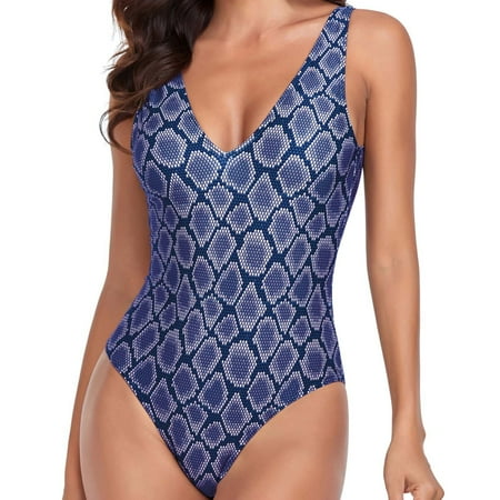 Under 10  Women s Set Swimsuit V-neck Backless One-Piece Filled Bra  Beachwear Binkini  Full Coverage  Comfortable Fit  Quick Dry  for Pool/Sunbathing  Bathingsuits | Dark Blue M  Sopatenor