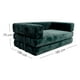 thumbnail image 2 of Ilios Innova | Sofá Cama Terni de 2 Plazas Comprimido Verde Moderno con Múltiples Configuraciones, Estructura Memory Foam y Tapizado Chenille Acanalado Suave., 2 of 9