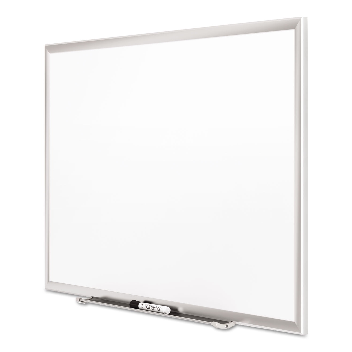 Quartet Classic DuraMax Porcelain Magnetic Whiteboard 36 x 24 3 x 2 Silver