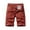 Red, variant on IROINNID Cargo Shorts for Men Plus Size Cargo Shorts Multi-Pockets Relaxed Summer Beach Shorts Pants,Black