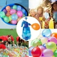 thumbnail image 3 of 500PCS Water Balloon Pump Set 2 in 1 Portable Water Balloon Pumping Station for Outdoor Activities Summer Pool Water, 3 of 8