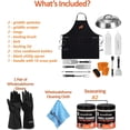 thumbnail image 2 of Blackstone Griddle Grill Accessories Kit, 2 Griddle Cast Iron Seasoning Conditioner, and Wholesalehome Gloves and Cloth Included, 5179-4114x2-Gl-Cl, 2 of 9